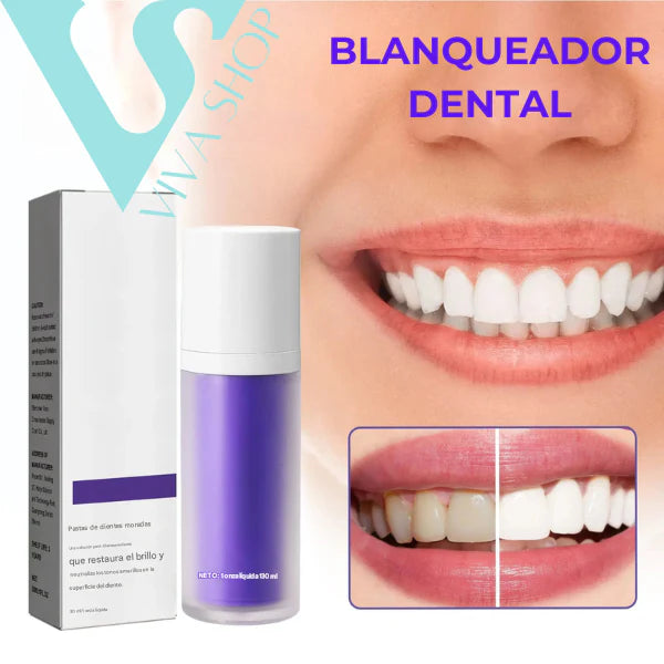 Blanqueador Dental Morada v34: dientes blancos al instante!!!